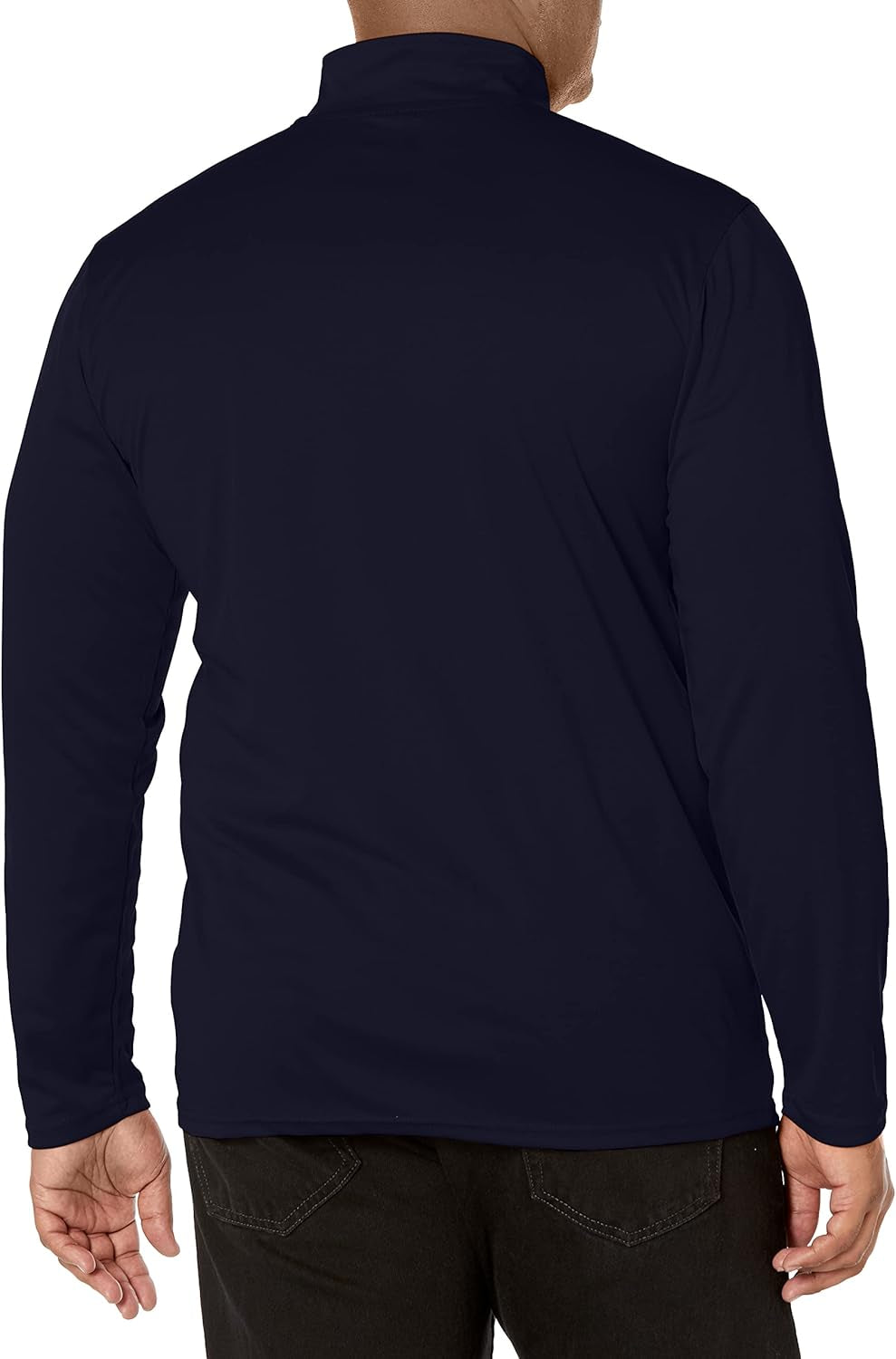 Men'S NBA Official Super Soft Quarter Zip Long Sleeve T-Shirt